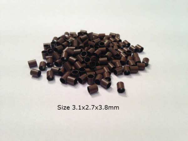 Small Medium Brown 2.7mm Copper Tubes
